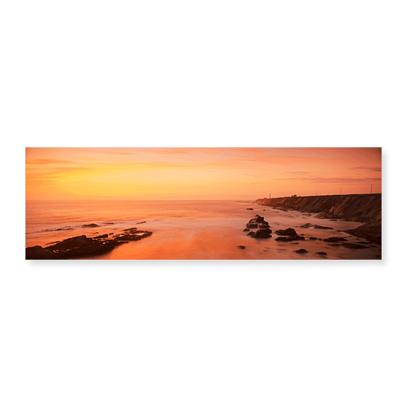 Art Print (Unframed), Lighthouse on the coast by Panoramic Images, 24" x 8"
