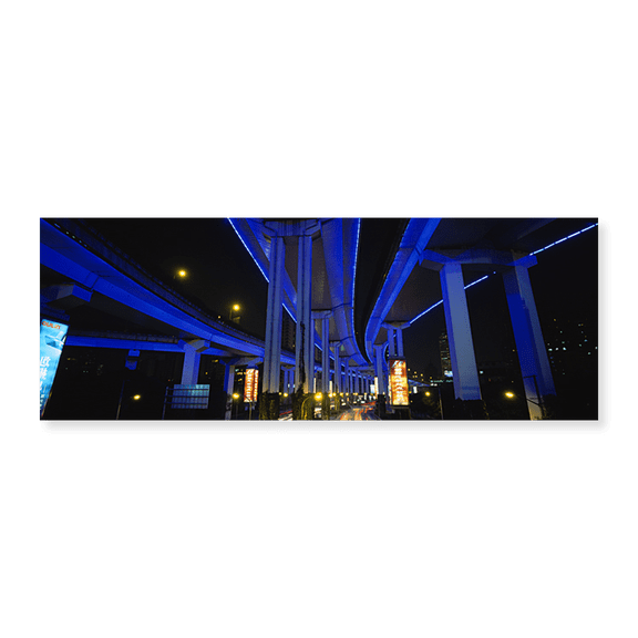 Art Print (Unframed), Low Angle View Of An Overpasses by Panoramic Images, 24" x 8"