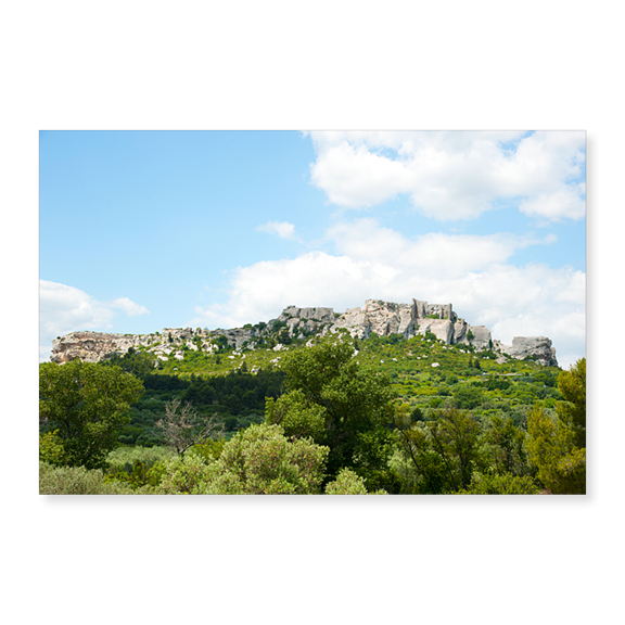 Art Print (Unframed), Low angle view of a ruined town on a rock outcrop by Panoramic Images, 18" x 24"