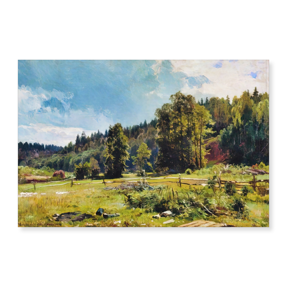 Art Print (Unframed), Meadow at the Forest Edge by Alpenglow Workshop, 18" x 24"