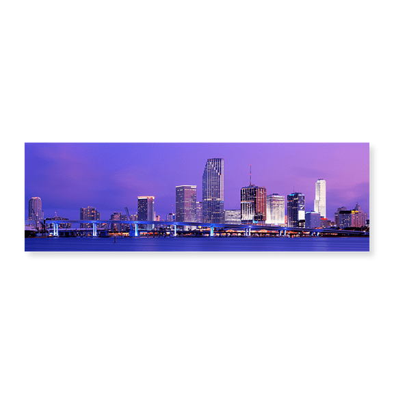 Art Print (Unframed), Miami FL by Panoramic Images, 24" x 8"