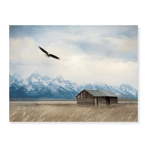 Art Print (Unframed), Moulton Cabin by Lori Deiter, 18" x 24"