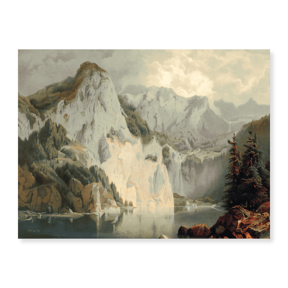 Art Print (Unframed), Mountain View by Stellar Design Studio, 16" x 20"