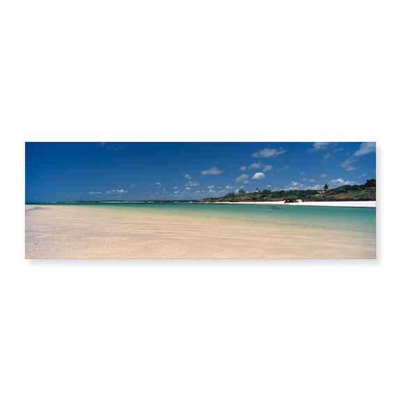Art Print (Unframed), Mountain at the coast by Panoramic Images, 24" x 8"