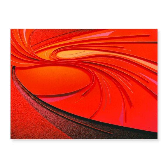 Art Print (Unframed), Nasa Artist Tina York Depicts Fluid Dynamics by NASA, 16" x 20"