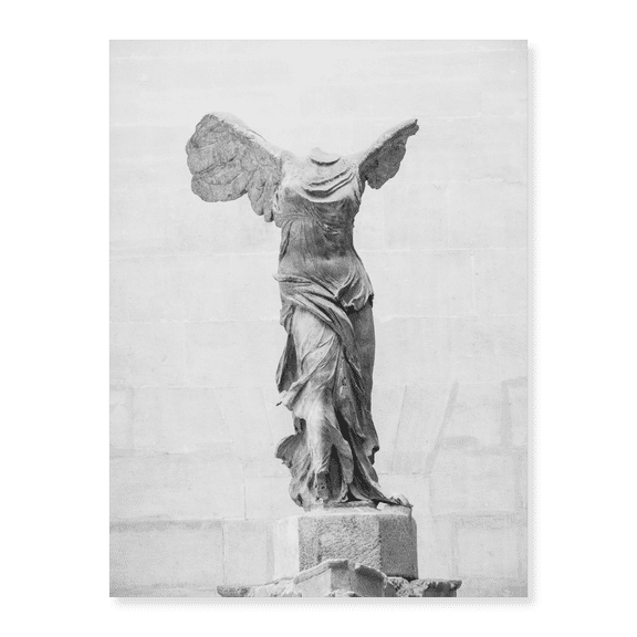 Art Print (Unframed), Nike Sculpture by Artographie, 18" x 24"
