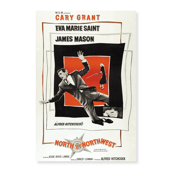 Art Print (Unframed), North by Northwest by Vintage Hollywood Archive, 16" x 20"