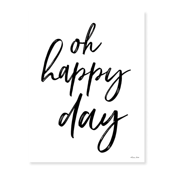 Art Print (Unframed), Oh Happy Day by Susan Ball, 18" x 24"
