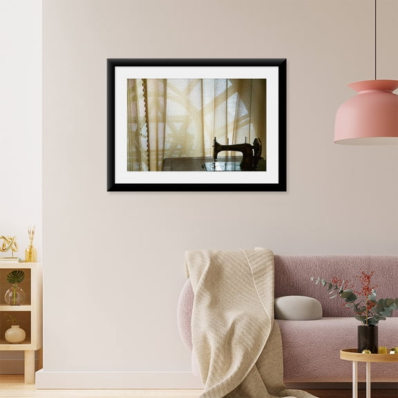 Art Print (Unframed), Old sewing machine in a museum by Panoramic Images, 18" x 24"