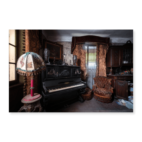 Art Print (Unframed), Piano Time Capsule by Roman Robroek, 16" x 20"