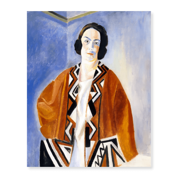 Art Print (Unframed), Portrait of Helene Marre - 1923 by Robert Delauney, 16" x 20"