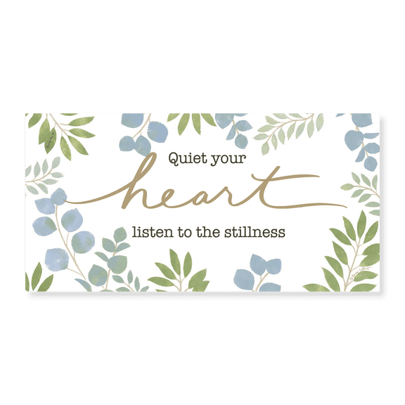 Art Print (Unframed), Quiet Your Heart by Annie LaPoint, 15" x 24"