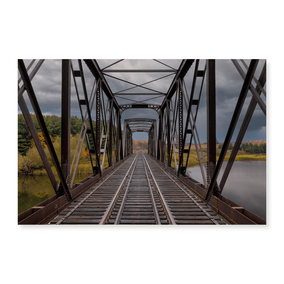 Art Print (Unframed), Railway Truss Bridge by Jim Cumming, 16" x 20"