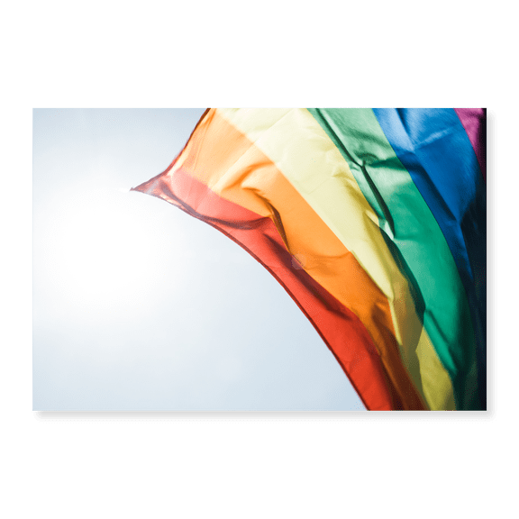 Art Print (Unframed), Rainbow Pride Flag by Artographie, 16" x 20"