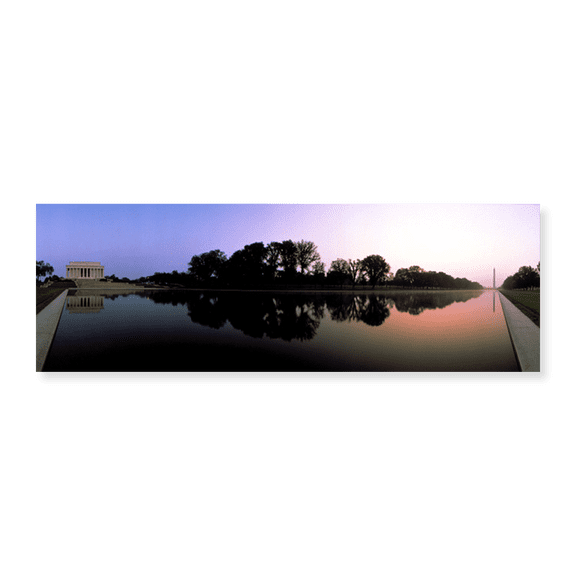 Art Print (Unframed), Reflecting Pool by Panoramic Images, 36" x 12"