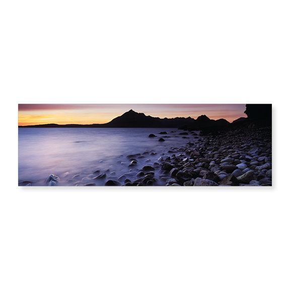 Art Print (Unframed), Rocks on the beach by Panoramic Images, 24" x 8"
