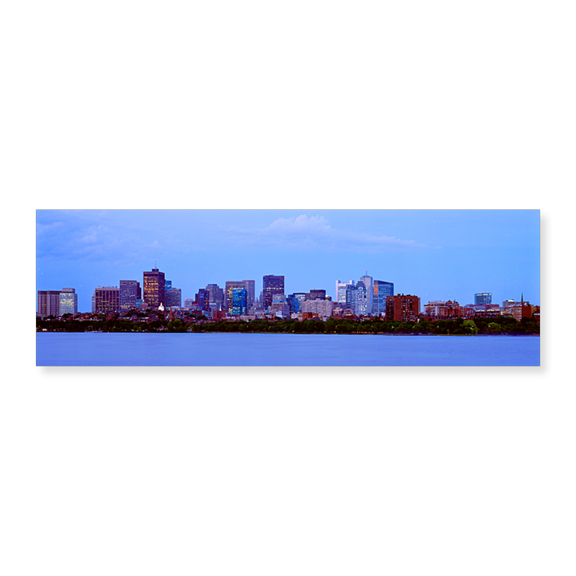 Art Print (Unframed), Skyscrapers at the waterfront by Panoramic Images, 24" x 8"