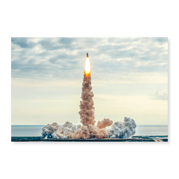 Art Print (Unframed), Space Shuttle Endeavour lifts off from NASA's Kennedy Space Center, 2007 by NASA, 18" x 24"
