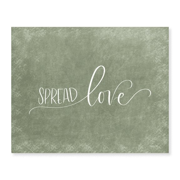 Art Print (Unframed), Spread Love by Imperfect Dust, 16" x 20"
