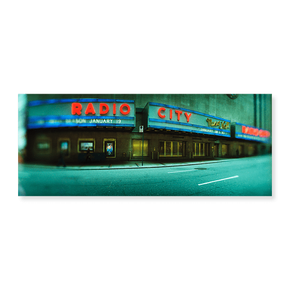 Art Print (Unframed), Stage theater at the roadside by Panoramic Images, 15" x 24"