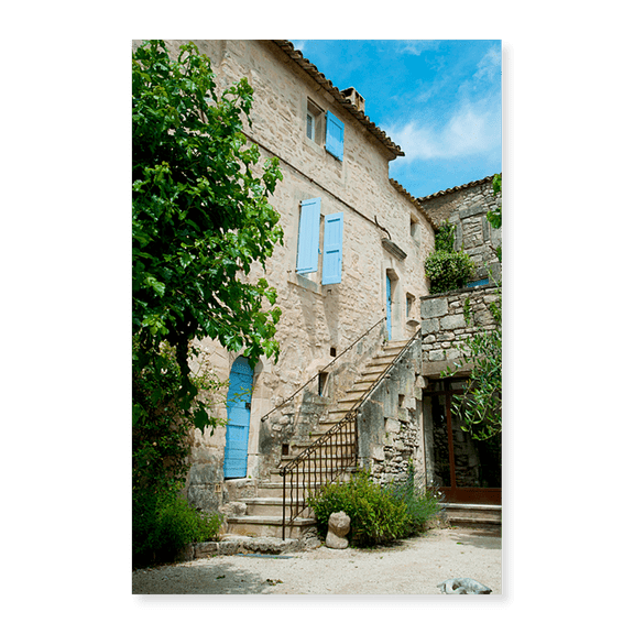 Art Print (Unframed), Staircase of an old house by Panoramic Images, 18" x 24"