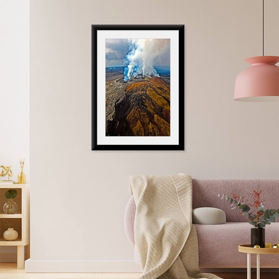 Art Print (Unframed), Steam erupting from a volcano by Panoramic Images, 16" x 20"