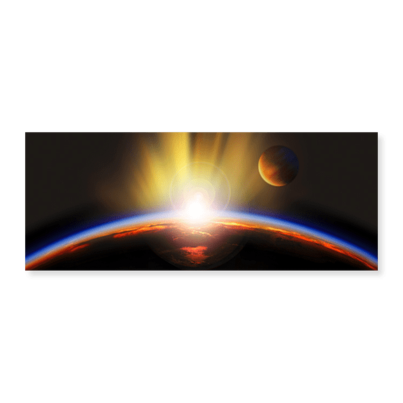 Art Print (Unframed), Sunrise over earth by Panoramic Images, 10" x 16"