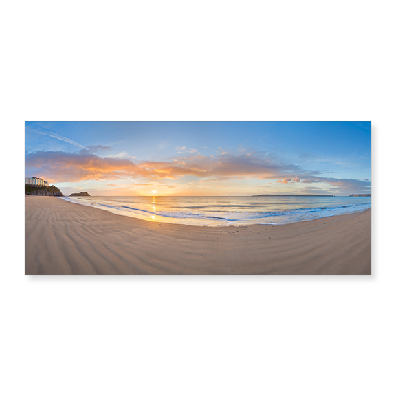 Art Print (Unframed), Sunrise over the sea by Panoramic Images, 15" x 24"