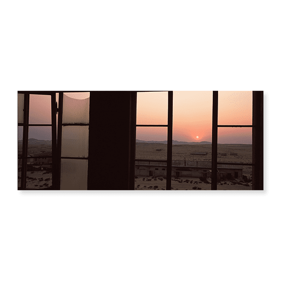 Art Print (Unframed), Sunrise viewed through a window by Panoramic Images, 10" x 16"
