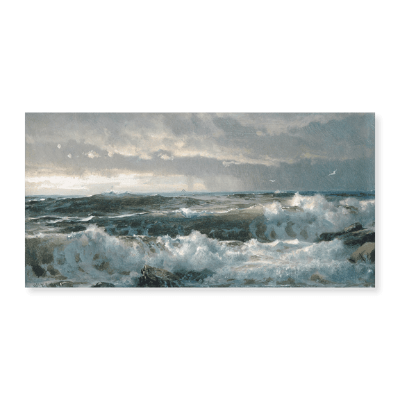 Art Print (Unframed), Surf on Rocks by William Trost Richards, 10" x 16"