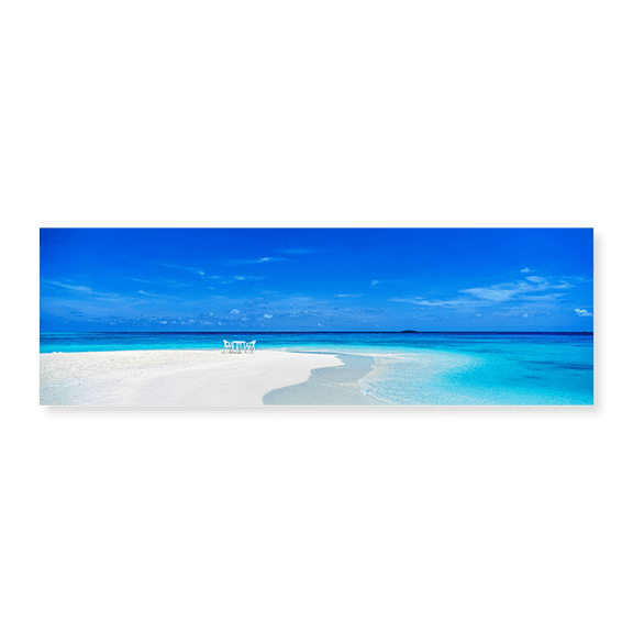 Art Print (Unframed), Table and Two Chairs by Panoramic Images, 24" x 8"