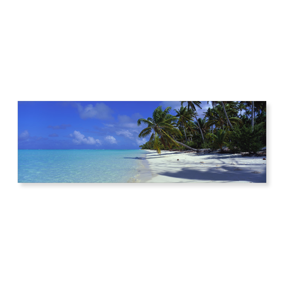 Art Print (Unframed), Tetiaroa Atoll by Panoramic Images, 24" x 8"