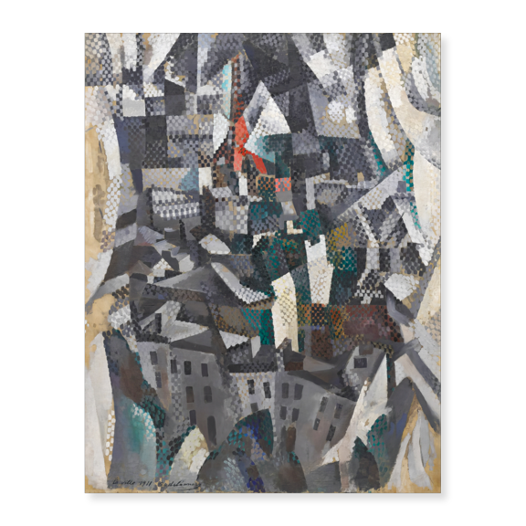 Art Print (Unframed), The City - 1911 by Robert Delauney, 18" x 24"