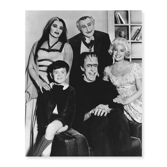 Art Print (Unframed), The Munsters, 1964 by Vintage Hollywood Archive, 18" x 24"