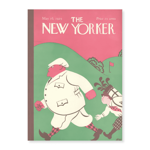 Art Print (Unframed), The New Yorker Cover, 16 May 1925 by Vintage Magazine Cover, 16" x 20"