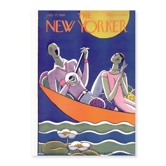 Art Print (Unframed), The New Yorker Cover, 17 Jul 1926 by Vintage Magazine Cover, 18" x 24"