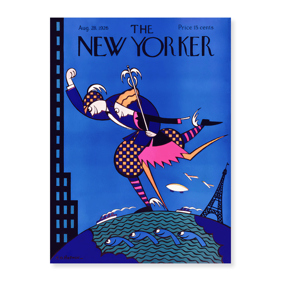 Art Print (Unframed), The New Yorker Cover, 28 Aug 1926 by Vintage Magazine Cover, 18" x 24"