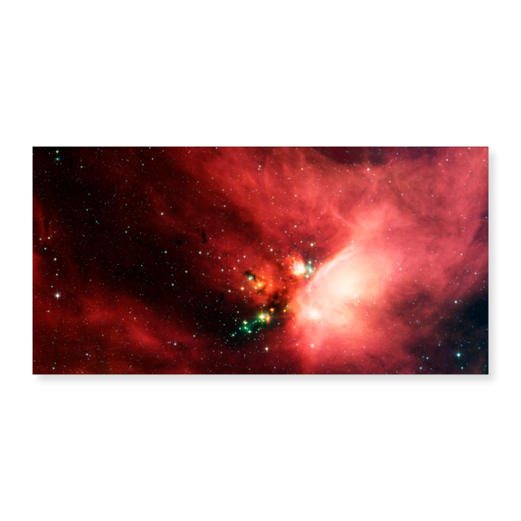Art Print (Unframed), The Rho Ophiuchi Dark Cloud by NASA, 10" x 16"