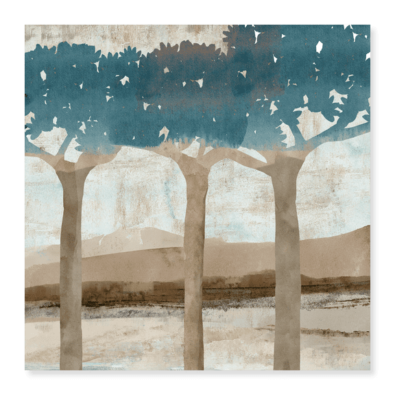Art Print (Unframed), Trees at Dusk II by Flora Kouta, 16" x 20"
