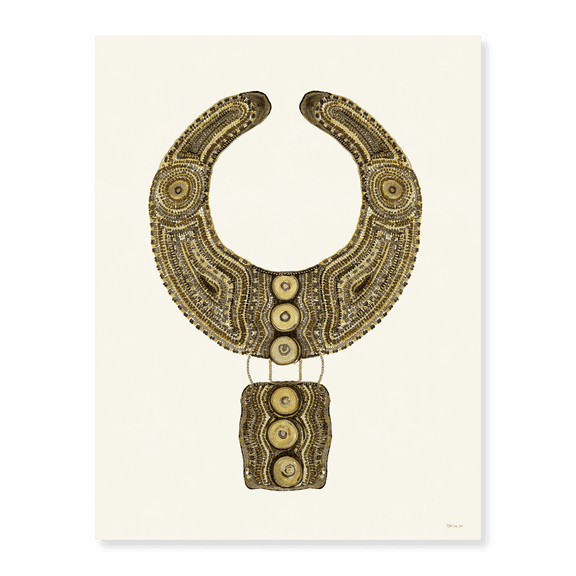 Art Print (Unframed), Tribal Collar by Stellar Design Studio, 18" x 24"