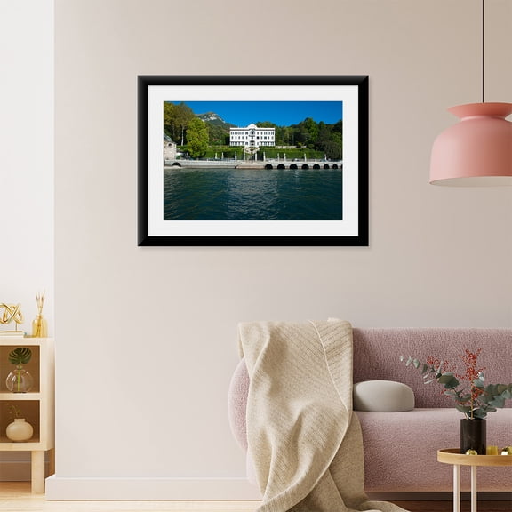 Art Print (Unframed), Villa at the waterfront by Panoramic Images, 18" x 24"