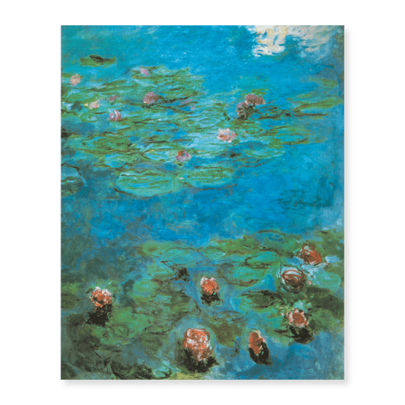 Art Print (Unframed), Water-lilies 1920 by Claude Monet, 16" x 20"