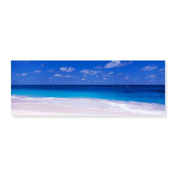 Art Print (Unframed), Waves on the beach by Panoramic Images, 24" x 8"