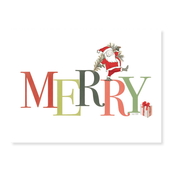 Art Print (Unframed), Yuletide Merry by House Fenway, 16" x 20"