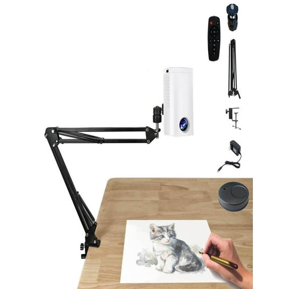 Art Projector For Tracing,Drawing,Painting , Mini Portable Digital Projector For Desktop Canvas/ Wall ,Art Supplies For Artists, Sketching Tool For Kids And Beginners