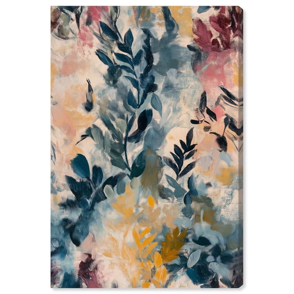 Art Remedy Abstract Botanicals Canvas, 24" x 36", Gallery Wrapped, Vintage Herbarium
