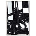thumbnail image 1 of Art Remedy Black and White Art Canvas, 24" x 36", Silver Frame, Monochrome Study, 1 of 7
