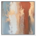 thumbnail image 1 of Coastal Rust I Canvas Boho Golden Art by Art Remedy, White Frame, 16 x 16, 1 of 7