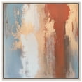 thumbnail image 1 of Coastal Rust I Canvas Boho Golden Art by Art Remedy, Silver Frame, 40 x 40, 1 of 7