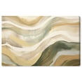 thumbnail image 1 of Art Remedy Color Block Abstract Canvas, 54" x 36", Gallery Wrapped, Dunes of Time I, 1 of 7